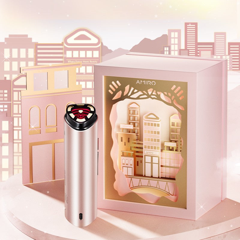 AMIRO R1 Pro Facial RF Skin Tightening Device- Pink 觅光R1 pro