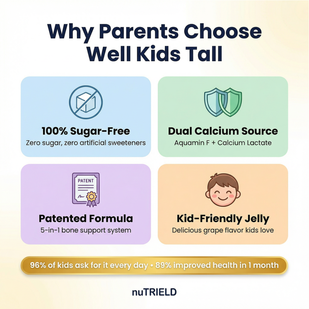 nuTRIELD® Well Kids Tall Jelly (10 Sachet/Box)