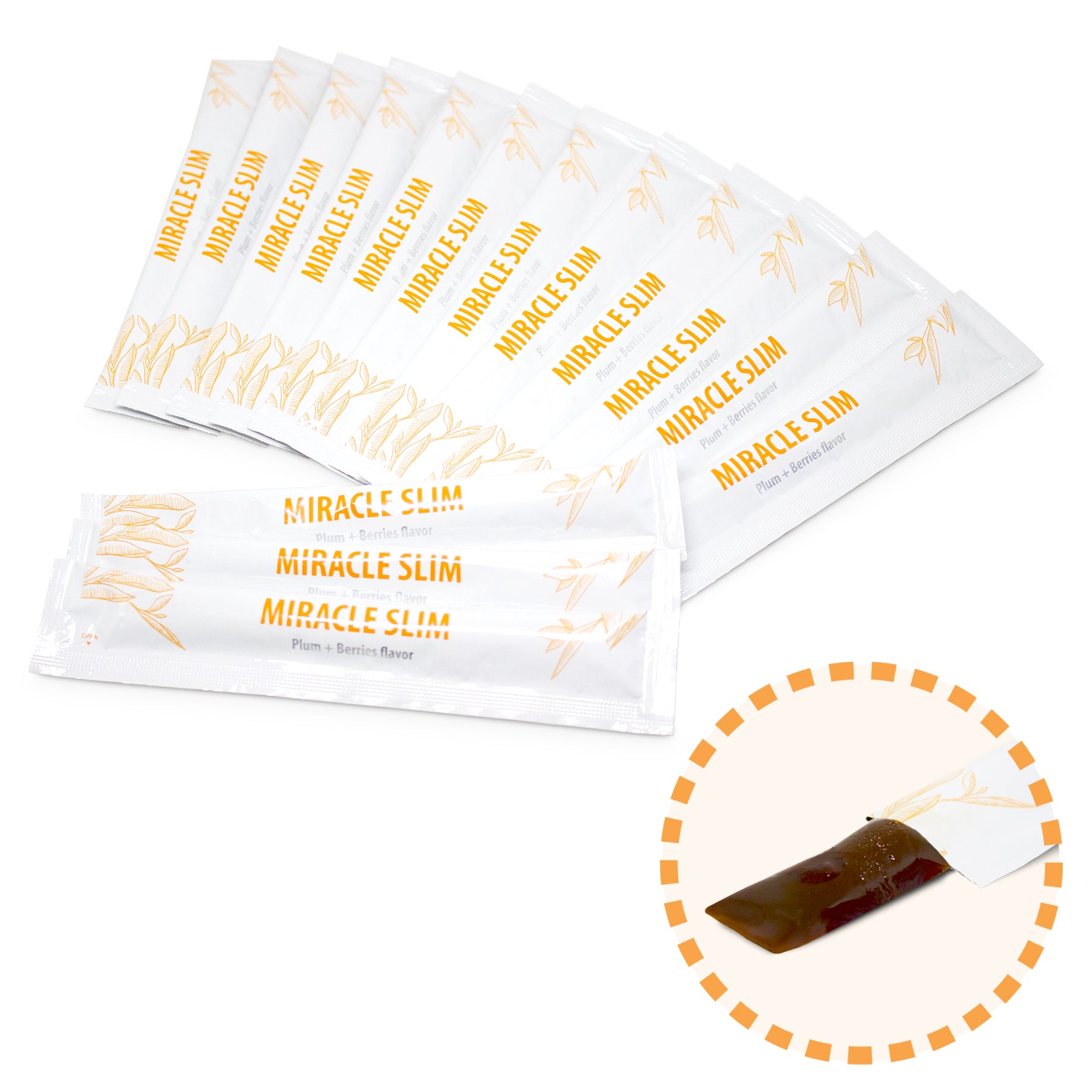 GMP Vitas® Miracle Slim Plum + Berries Flavor 15g x 15 Sachets